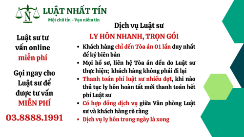 LUẬT SƯ LY HÔN Ở BÌNH DƯƠNG