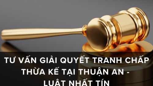 Luật Sư Tư Vấn Giải Quyết Tranh Chấp Thừa Kế Tại Thuận An